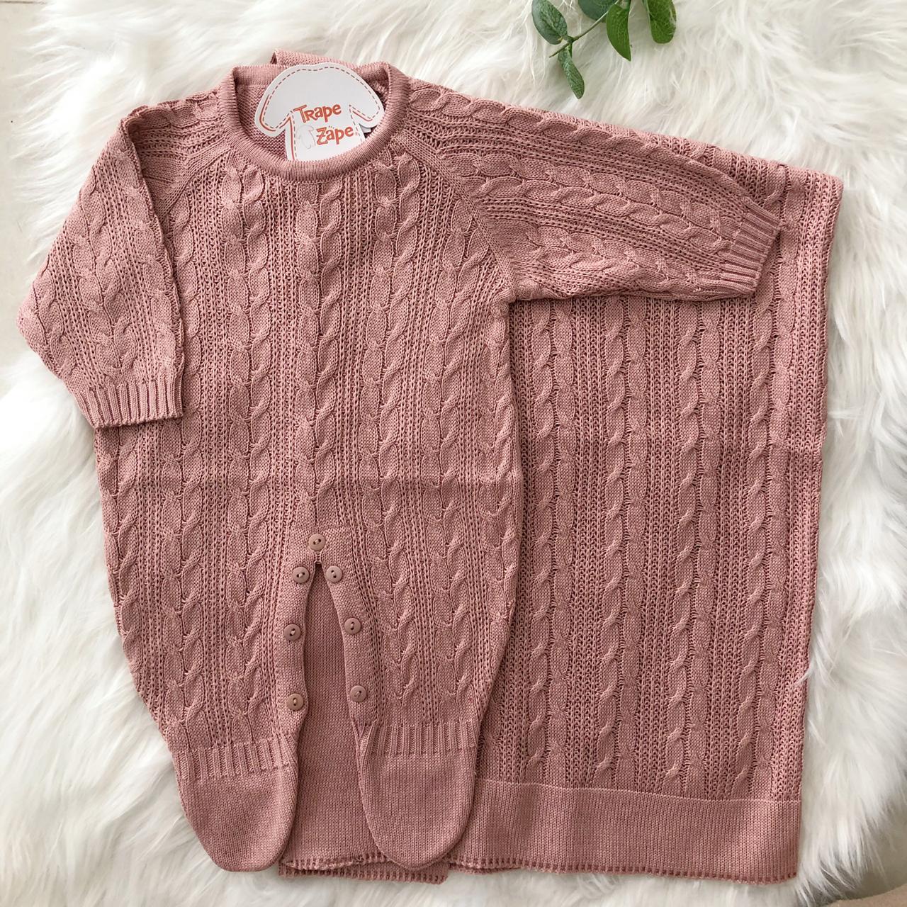  Saída de Maternidade Trança Rosê